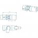Croydex Universal Riser Rail Slider Chrome 637033