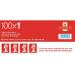 Royal Mail First Class Stamps [Pack 100]
