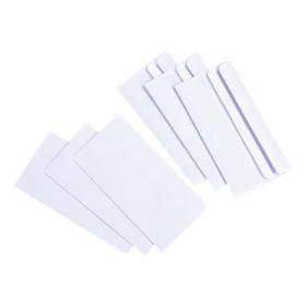 5 Star Value Envelope DL Wallet Self Seal 80gsm White [Pack 1000] 638507