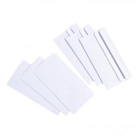 Plain White Envelopes DL Size Peel And Seal  Office Stationery UK Stockist 