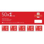 Royal Mail First Class Large Letter Stamps [Pack 50] 63857X