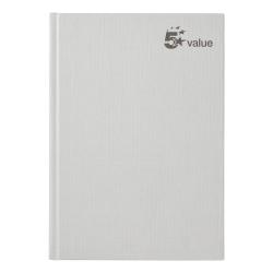 Cheap Stationery Supply of 5 Star Value Casebound Notebook 70gsm Ruled 192pp A5 Pack of 5 638787 Office Statationery