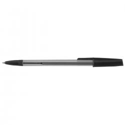 Cheap Stationery Supply of 5 Star Value Ball Pens Medium 1.00mm Tip 0.7mm Line Black Pack of 50 638809 Office Statationery