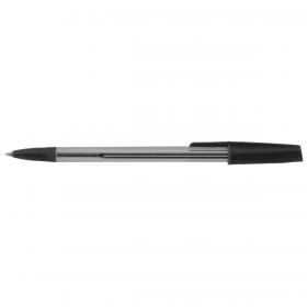 5 Star Value Ball Pens Medium 1.00mm Tip 0.7mm Line Black [Pack 50] 638809