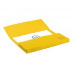 Elba StrongLine Manilla Document Wallet 320gsm 32mm Foolscap Yellow Ref 100090141 [Pack 25] 643107