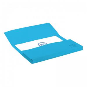 Elba StrongLine Manilla Document Wallet 320gsm 32mm Foolscap Blue Ref