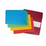 Elba StrongLine Manilla Document Wallet 320gsm Foolscap Assorted Ref 100090138 [Pack 25] 64314X