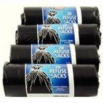 Ry Safewrap Recycled RSacks 0446 Black [Pack 20] 661524