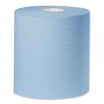 Wypall Industrial Sized Giant Cleaning Towel Roll 2-Ply 310mmx350m Blue Ref Y04440 661605