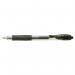 Pilot G205 Gel Rball Pen Rubber Grip Retractable 0.5mm Tip 0.32mm Line Black Ref 4902505163104 [Pack 12] 66266X