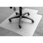 5 Star Office Chair Mat For Carpets PVC Lipped 900x1200mm Clear/Transparent 670940