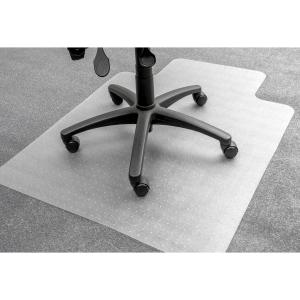 Image of Office Chair Mat For Carpets PVC Lipped 900x1200mm ClearTransparent
