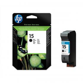 Hewlett Packard HP No.15 Inkjet Cartridge High Yield Page Life 500pp 25ml Black Ref C6615DE 67891X
