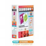Elba Panorama Presentation Ring Binder PP 2 D-Ring 50mm Capacity A4 White Ref 400007674 [Pack 4] 69199X