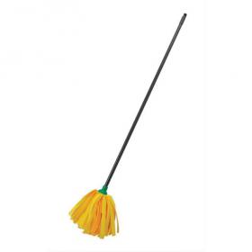 Addis Complete Cloth Mop Head & Handle With Green Socket and Thick Absorbent Strands Ref 510243 692545