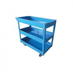 Cheap Stationery Supply of 5 Star Facilities serving Trolley 3 Tier W460xD865xH840mm Blue Office Statationery