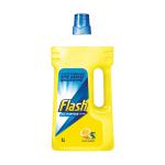 Flash All Purpose Cleaner for Washable Surfaces 1 Litre Lemon Fragrance Ref 1014073 694074