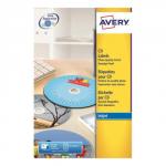 Avery CD/DVD Labels Laser 2 per Sheet Dia.117mm Full Face Opaque White Ref L7676-100 [200 Labels] 694449