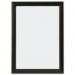 5 Star Facilities Snap Picture or Certificate Frame Polystyrene Front Back-loading A3 420x297mm Black