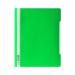 Durable Clear View Folder Plastic with Index Strip Extra Wide A4 Green Ref 257005 [Pack 50]