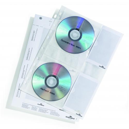 Avery Clear Dvd Storage Sleeves For 3 Ring Binder, Two-Sided, Pack Of 5  Holds 20 Cd/Dvds Total (75263) - Imported Products from USA - iBhejo