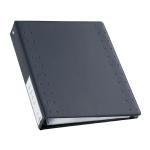 Durable CD and DVD Index Ring Binder Holds 60 Disks A4 Charcoal Ref 522758 698556