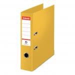 Esselte FSC No. 1 Power Mini Lever Arch File PP Slotted 50mm Spine A4 Yellow Ref 811410 [Pack 10] 699101