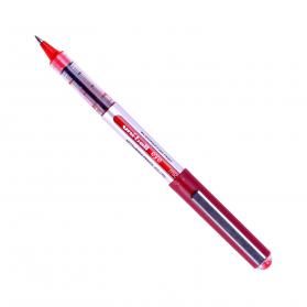 Uni-ball Eye UB150 Rollerball Pen Micro 0.5mm Tip 0.3mm Line Red Ref 162560000 Pack of 12