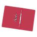 5 Star Elite Transfer Spring File Heavyweight 315gsm Capacity 38mm Foolscap Red [Pack 50]
