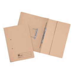 Cheap Stationery Supply of 5 Star Elite Transfer Spring Pocket File Heavyweight 315gsm Foolscap Buff Pack of 25 710599 Office Statationery