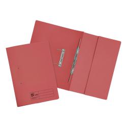 Cheap Stationery Supply of 5 Star Elite Transfer Spring Pocket File Heavyweight 315gsm Foolscap Red Pack of 25 710629 Office Statationery