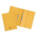 5 Star Elite Transfer Spring Pocket File Heavyweight 315gsm Foolscap Yellow [Pack 25]