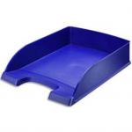 Leitz Letter Tray Robust Polystyrene High Sided with Extra Label Space Blue Ref 52270035 714334