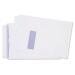 PremierTeam C5 Pocket Envelope Window Printed Interior Self-Seal 100gsm 229x162mm White [Pack 500] 731450