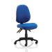 TrexusP 3 Lever High Back Asynchronous Chair Blue 500x450x450-570mm Ref OP000083