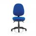 TrexusP 3 Lever High Back Asynchronous Chair Blue 500x450x450-570mm Ref OP000083