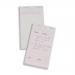Triplicate Service Pad Numbered 1-50 1 Leaf White 2 Leaves Coloured 95x165mm [Pack 50]