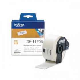 Brother Label Address Large 38x90mm White Ref DK11208 [Roll of 400] 744719