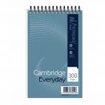 Cambridge Everyday Shorthand Pad Wbd 70gsm Ruled Perforated 300pp 125x200mm Blue Ref 100080210 [Pack 5] 752455