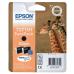 Epson T0711H Inkjet Cartridge Giraffe High Yield Page Life 385pp 11.2ml Black Ref C13T07114H10 [Pack 2]