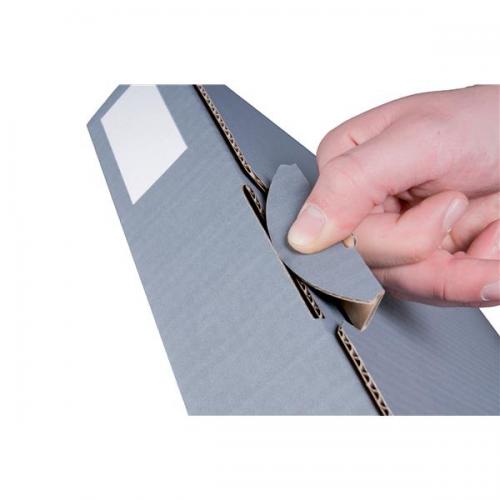 Smartbox Lever Arch Mailer Two-way Secure Flap Internal W320xD288xH80mm Grey Ref 143393111 Pack of 20