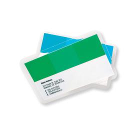 GBC Laminating Pouches 250 Micron Business Card 60x90mm Gloss Ref 3743157 Pack of 100 796281