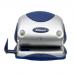 Rexel P215 Punch 2-Hole with Nameplate Capacity 15x 80gsm Silver and Blue Ref 2100739 800252