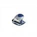 Rexel P225 Punch 2-Hole Robust Metal with Nameplate Capacity 25x 80gsm Silver and Blue Ref 21007445 800279