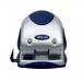 Rexel P240 Punch 2-Hole Heavy-duty with Nameplate Capacity 40x 80gsm Silver and Blue Ref 2100749 800287