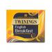 Twinings Tea Bags English Breakfast Fine High Quality Aromatic Ref 0403135 [Pack 100] 802050