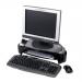 Fellowes Smart Suites TFT Monitor Riser Plus Letter Tray 2 Pods 3 Heights Capacity 21in 10kg Ref 8020801