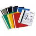 Durable Duraplus Quotation Filing Folder with Clear Title Pocket PVC A4+ Blue Ref 257906 [Pack 25] 802670