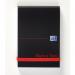 Black n Red Notebook Poly Casebound 90gsm Plain 192pg A7 Ref 100080540 [Pack 10] 803057