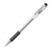 Pentel Hybrid Gel Grip Rollerball Pen 0.6mm Tip 0.3mm Line Black Ref K116-AE [Pack 12] 803294